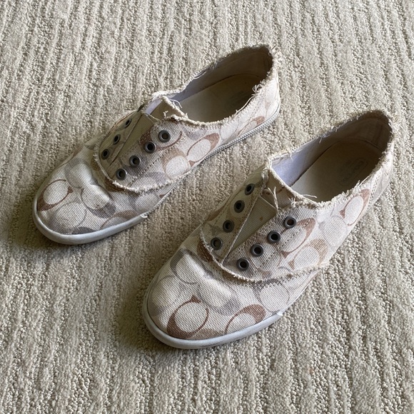 Coach Katie Slip On Signature Sneakers - Picture 5 of 11